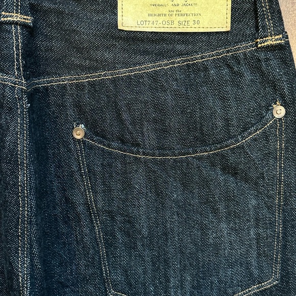 NEW! Stevenson Overall Co. Japanese Selvedge Denim Jeans - Picture 7 of 11